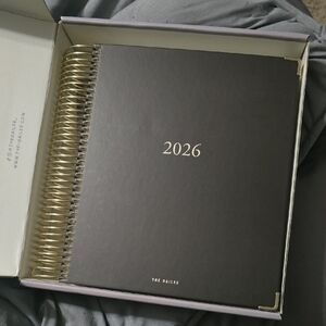 2026 The Dailee Corporate Spiral Planner with Gold Accents